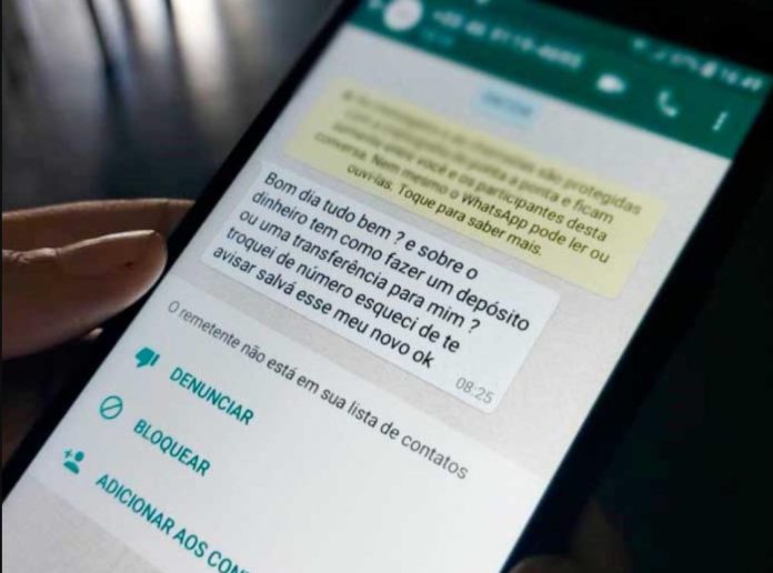 Golpe via WhatsApp